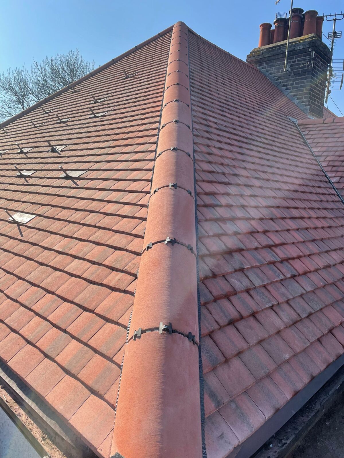 new red tile roofing installation kent gillingham 1