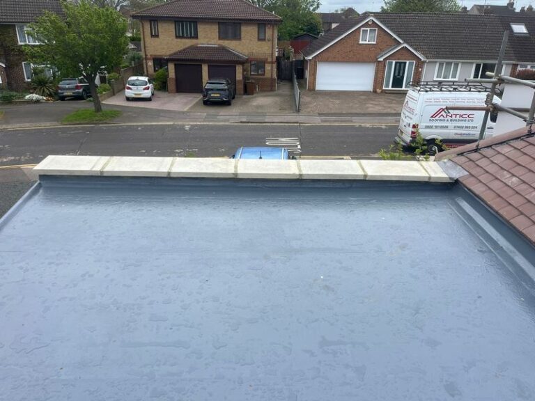 new tiled roof plus flat roof rainham kent 2