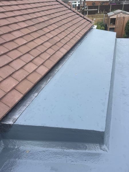 new tiled roof plus flat roof rainham kent 4