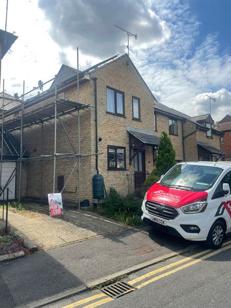 new fascia soffits guttering painting decorating house rochester kent